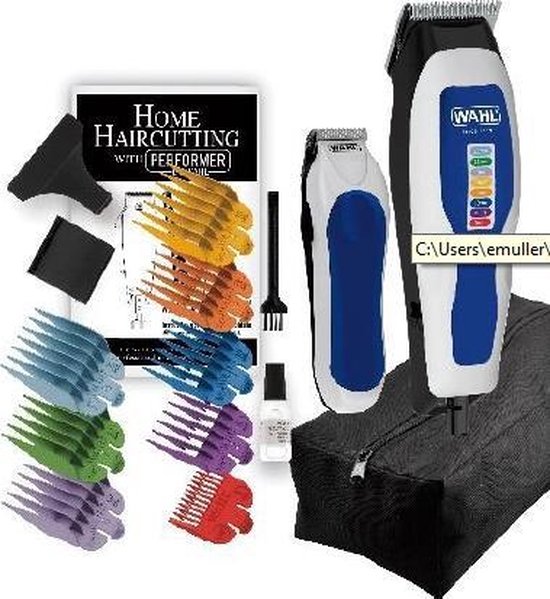 Wahl Color Pro Combo Blauw Wit review