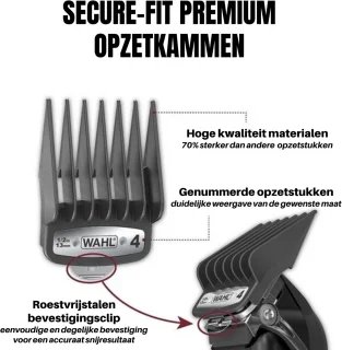 Wahl Elite Pro Corded Tondeuse met 20 Accessoires
