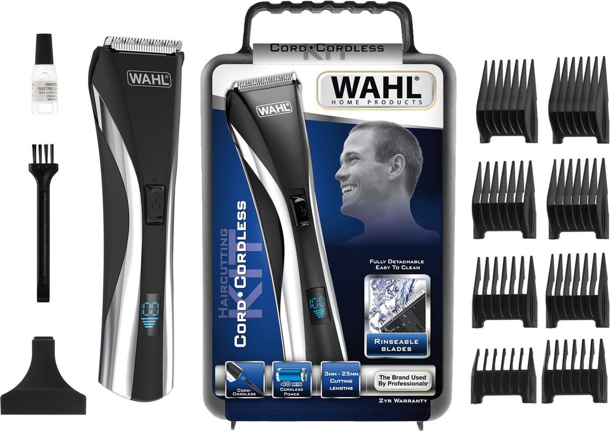 Wat vinden we goed aan de Wahl Hybrid Clipper LCD Tondeuse