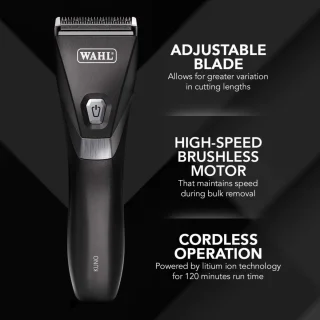 Wahl Kuno Draadloze Tondeuse Zwart