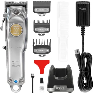 Wahl Metal Cordless Senior Tondeuse Zilver Limited Edition