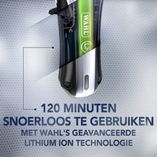 Wahl Rapid Clip 33 Lithium Zwart Roestvrijstaal