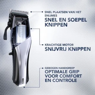 Wahl Rapid Clip 33 Lithium Zwart Roestvrijstaal