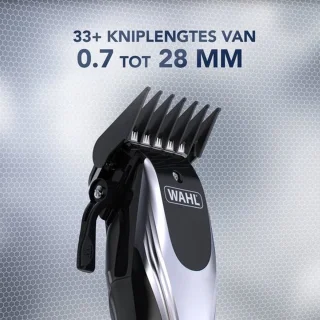 Wahl Rapid Clip 33 Lithium Zwart Roestvrijstaal