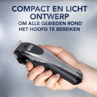 Wahl Rapid Clip 33 Lithium Zwart Roestvrijstaal