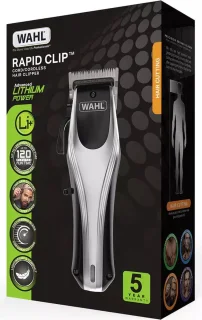 Wahl Rapid Clip 33 Lithium Zwart Roestvrijstaal