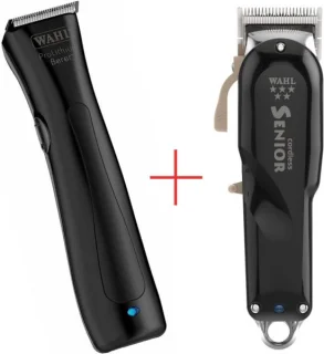 Wahl Senior Cordless tondeuse + Wahl Beret Stealth trimmer