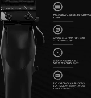Wahl Vapor Draadloze Tondeuse Zwart