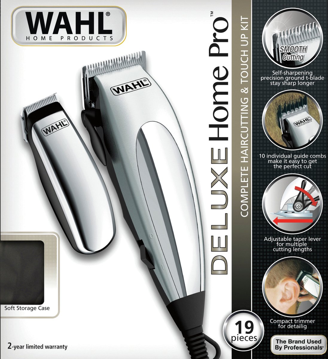 De Wahl Vogue Deluxe Tondeuse WA79305-1316 in één oogopslag