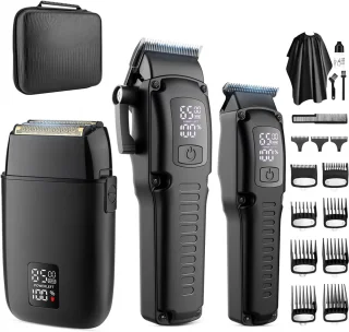 Wishdor Heren Grooming Set Tondeuse en Shaver