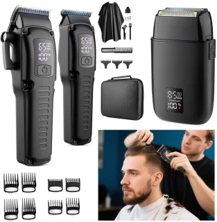 Wishdor Heren Grooming Set Tondeuse en Shaver