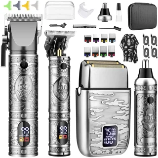 Wishdor Heren Tondeuse en Trimmer Set
