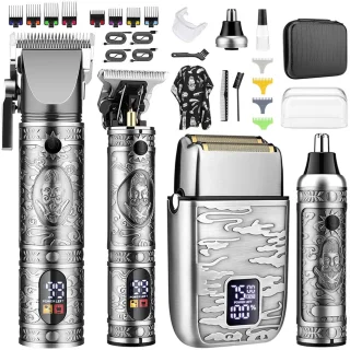 Wishdor Heren Tondeuse en Trimmer Set