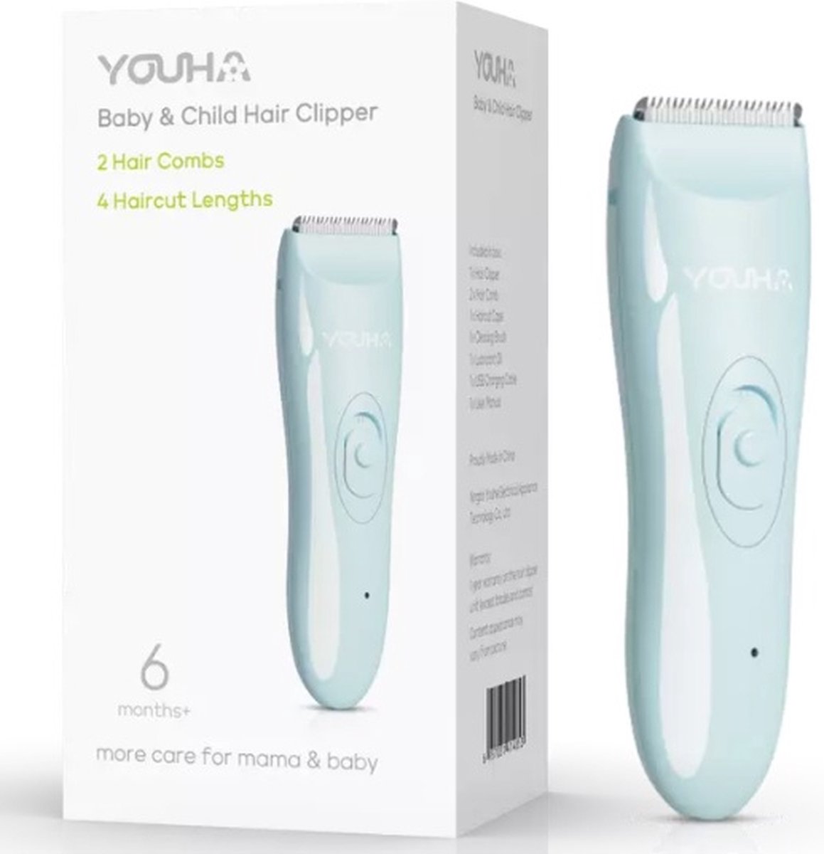 De Youha Elektrisch Baby Tondeuse Trimmer IPX6 in één oogopslag