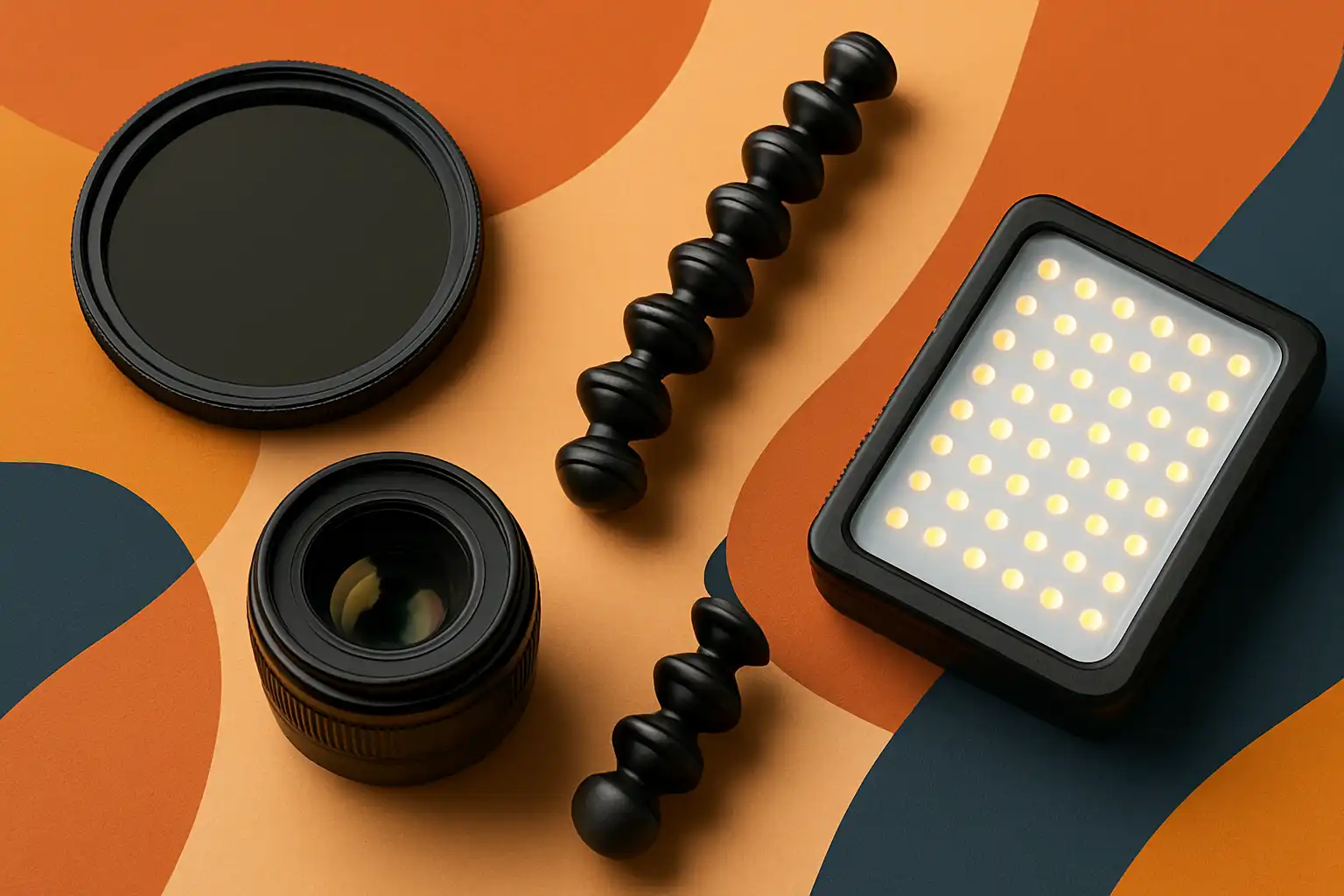 Accessoire essentials: van ND-filters tot LED-lampen voor professionele beelden