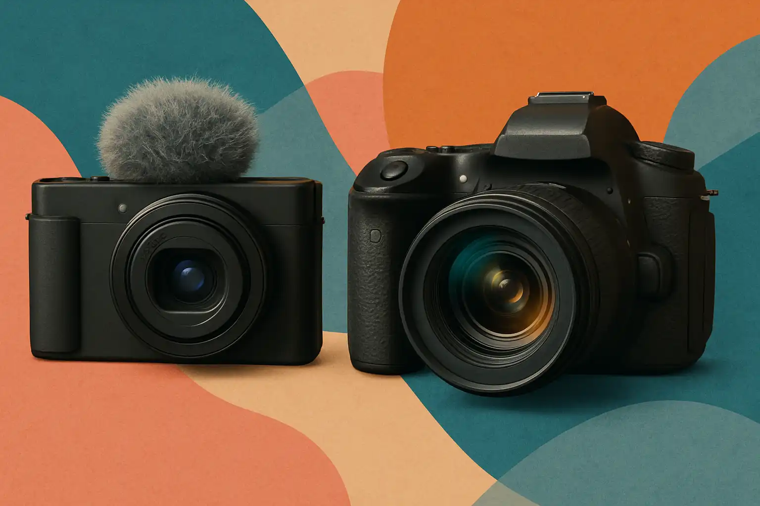 Compact of spiegelreflex? de ultieme vergelijking voor beginnende vloggers