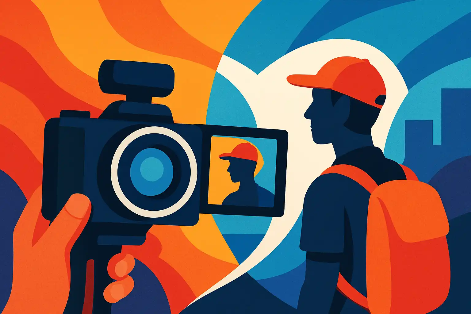 Maak je edits in de camera: creatieve transition technieken voor vloggers on-the-go