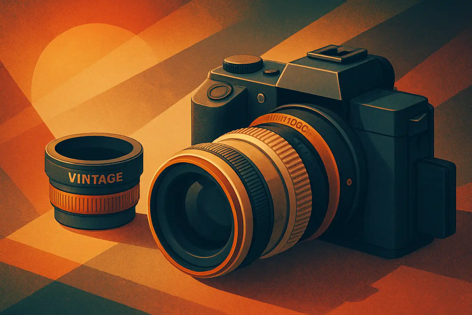 Retro vibes: zo creëer je een filmische look met vintage lensadapters op je vlogcamera