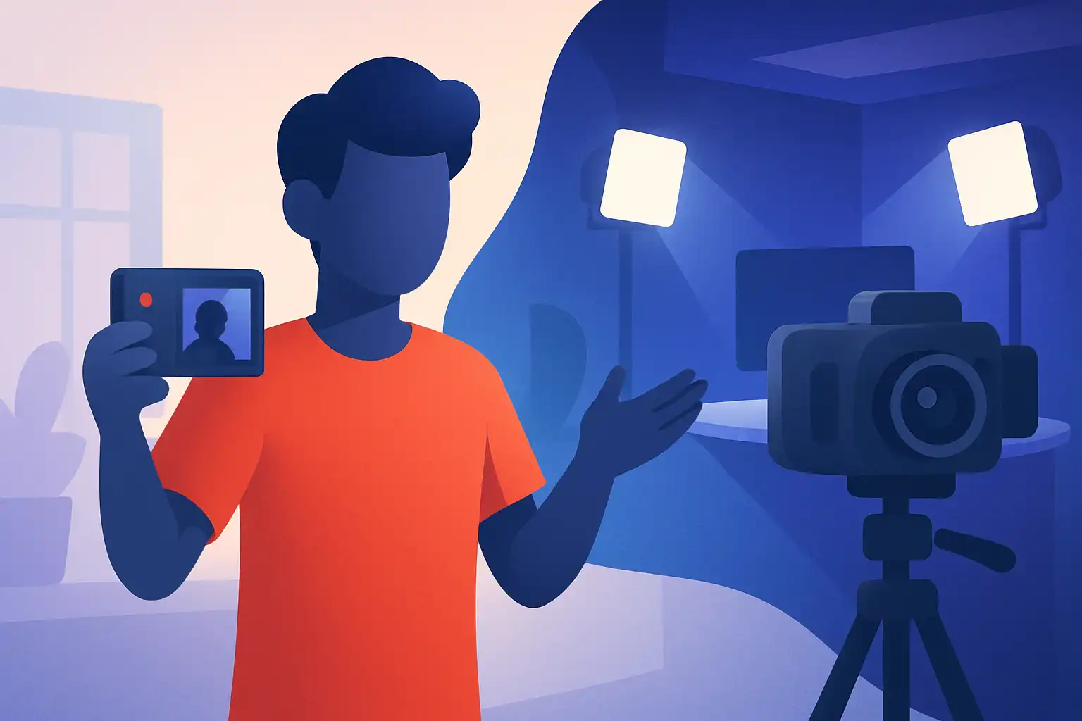 Vloggen met realtime achtergrondvervanging: hoe slimme camera’s je set vervangen