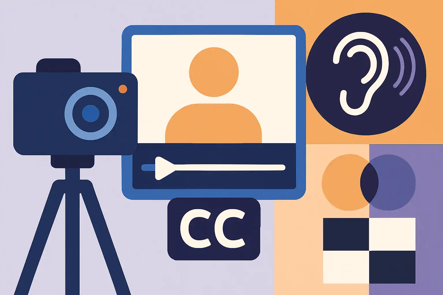 Vlogs voor iedereen: zo maak je je video's toegankelijk met ondertitels, audiodescriptie en kleurcontrasten