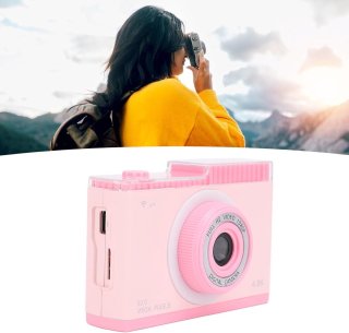 Wat vinden we goed aan de Retro Compact Digital - Camera 48M 1080P 8X Zoom met MP3-weergave Filters Frames Scherm voor fotografieliefhebbers - met 32 GB geheugenkaart (Roseate)