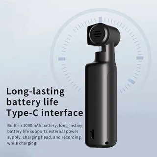 4K Handheld Actiecamera WiFi 270° Rotatie