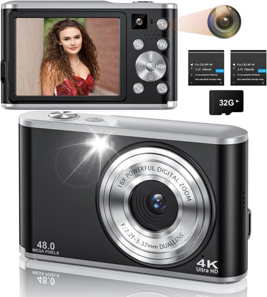 ApexArte Vlog Camera 4K Handycam review