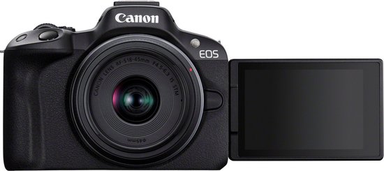 Canon EOS R50 Zwart + RF-S 18-45mm Kit review
