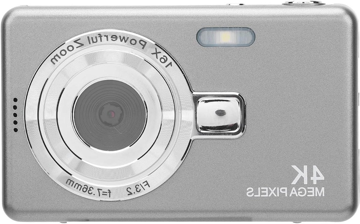 De Compact 50MP 4K Digitale Camera 16x Zoom + 64GB Geheugenkaart in één oogopslag