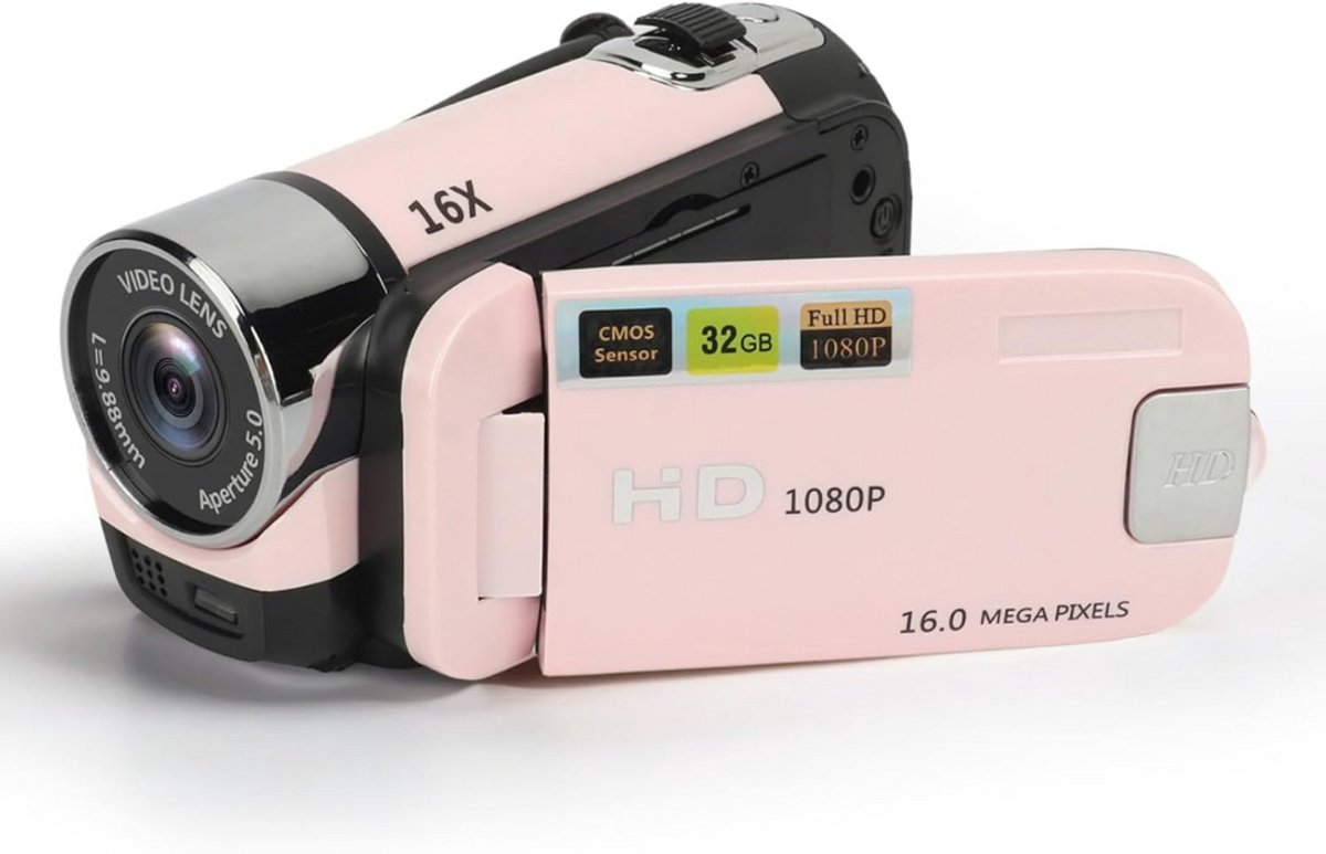 De DailySupplies Vlog Camera 4K Handycam in één oogopslag
