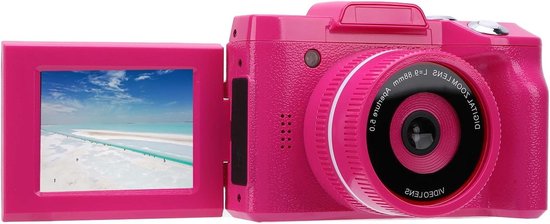 Digitale Camera 16MP FHD 1080P 24 Inch LCD Klapscherm Vlogcamera review