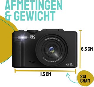 Wat vinden we goed aan de Good Experience Digitale Compactcamera