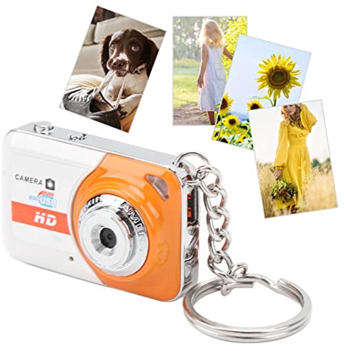 Wat vinden we goed aan de Mini-duimcamera Digitale Videocamera Oranje