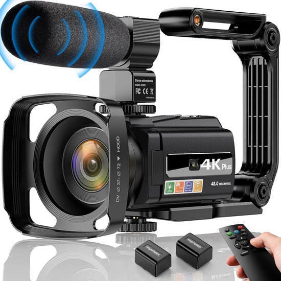 MKSS® Vlog Camera 4K Handycam review