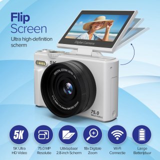 Wat vinden we goed aan de Nexino Digitale Compactcamera
