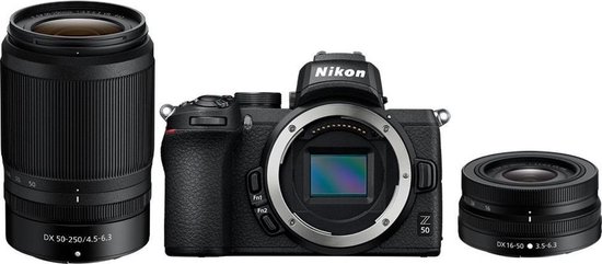 Nikon Z50 Dubbelzoomkit met NIKKOR Z 16-50mm & 50-250mm lenses review