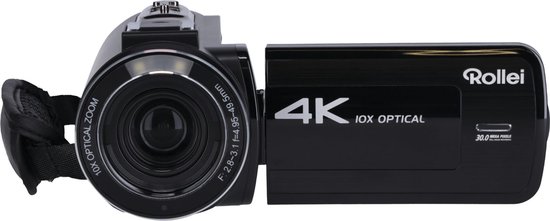 Compacte 4K-vlogcamera met sterke zoom en eenvoudige bediening