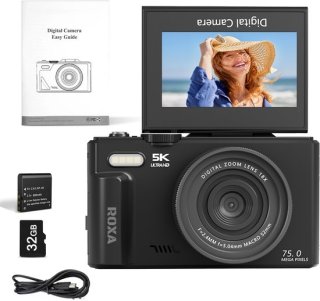 Roxa Compacte Digitale Fotocamera – Zwart review