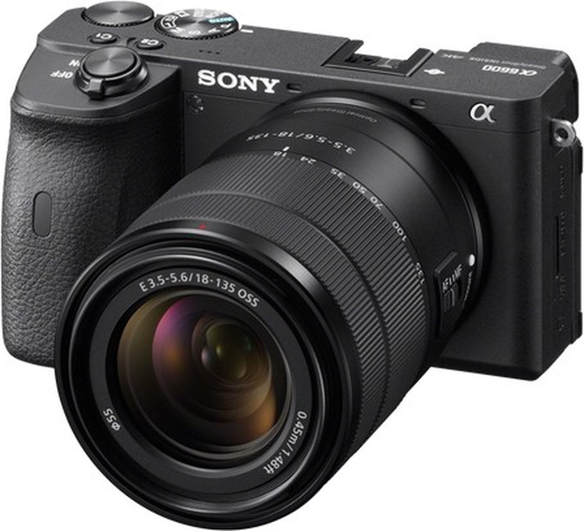 Wat vinden we goed aan de Sony A6600 Systeemcamera + E 18-135mm Lens