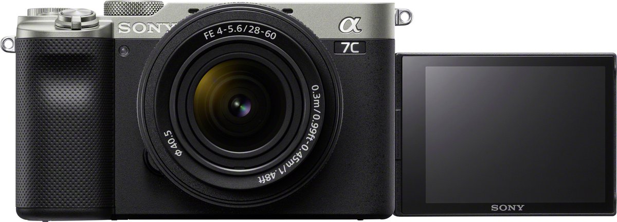 De Sony Alpha A7C systeemcamera met FE 28-60mm lens in één oogopslag