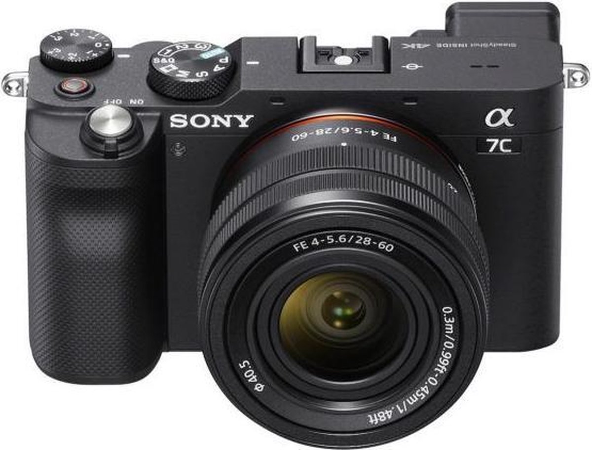Wat vinden we goed aan de Sony Alpha A7C systeemcamera met FE 28-60mm lens zwart