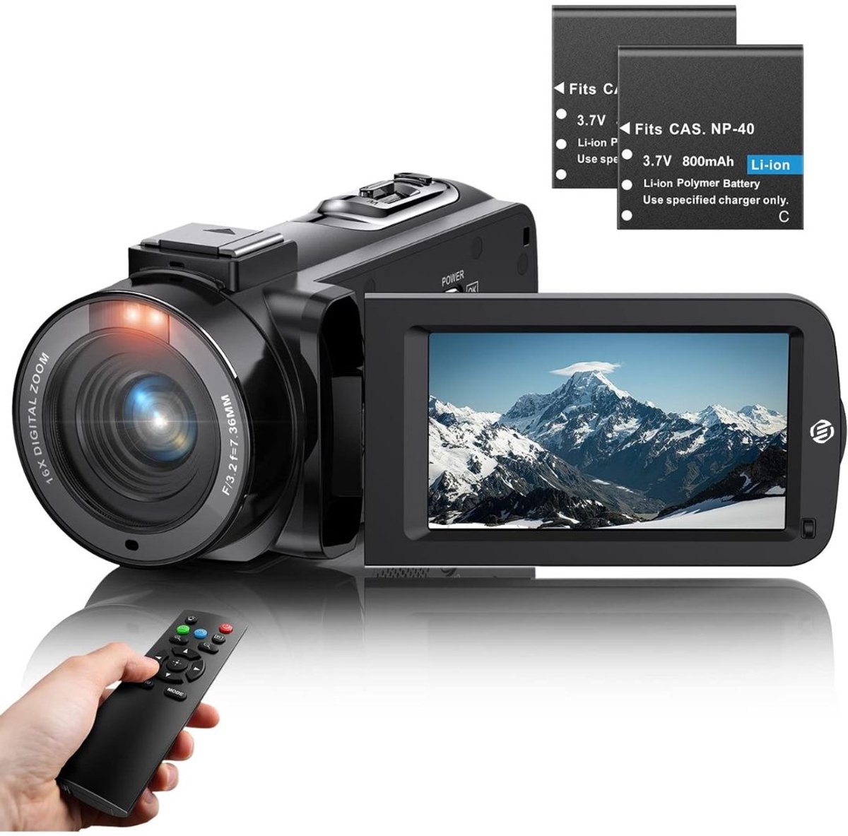 De Vlogcamera Beginners Model met Scherm in één oogopslag