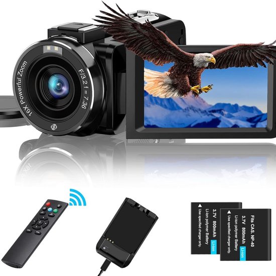Vlogcamera Beginners Model met Scherm review