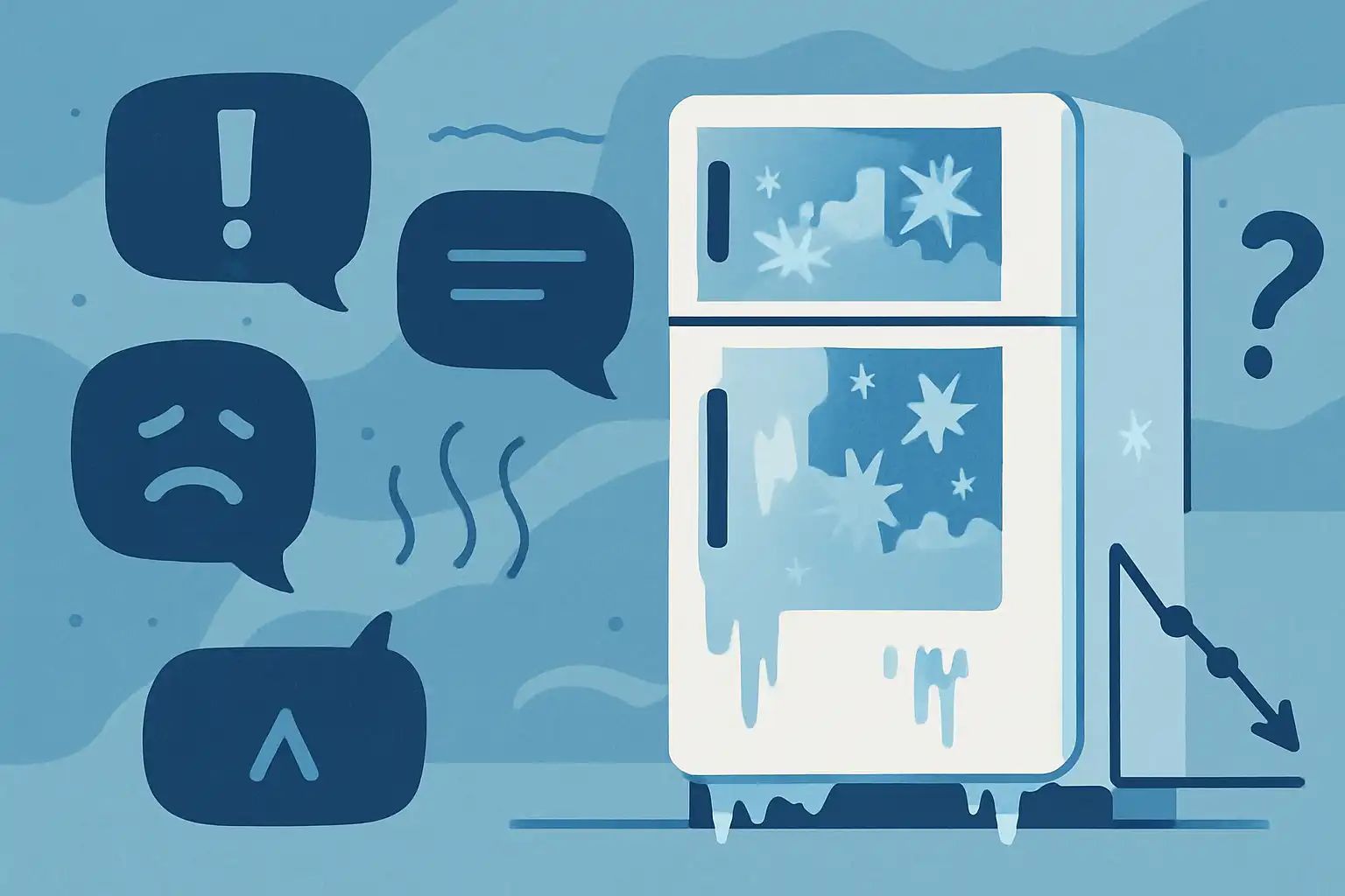 5 stille signalen dat je vriezer op instorten staat (en wanneer repareren nog loont)