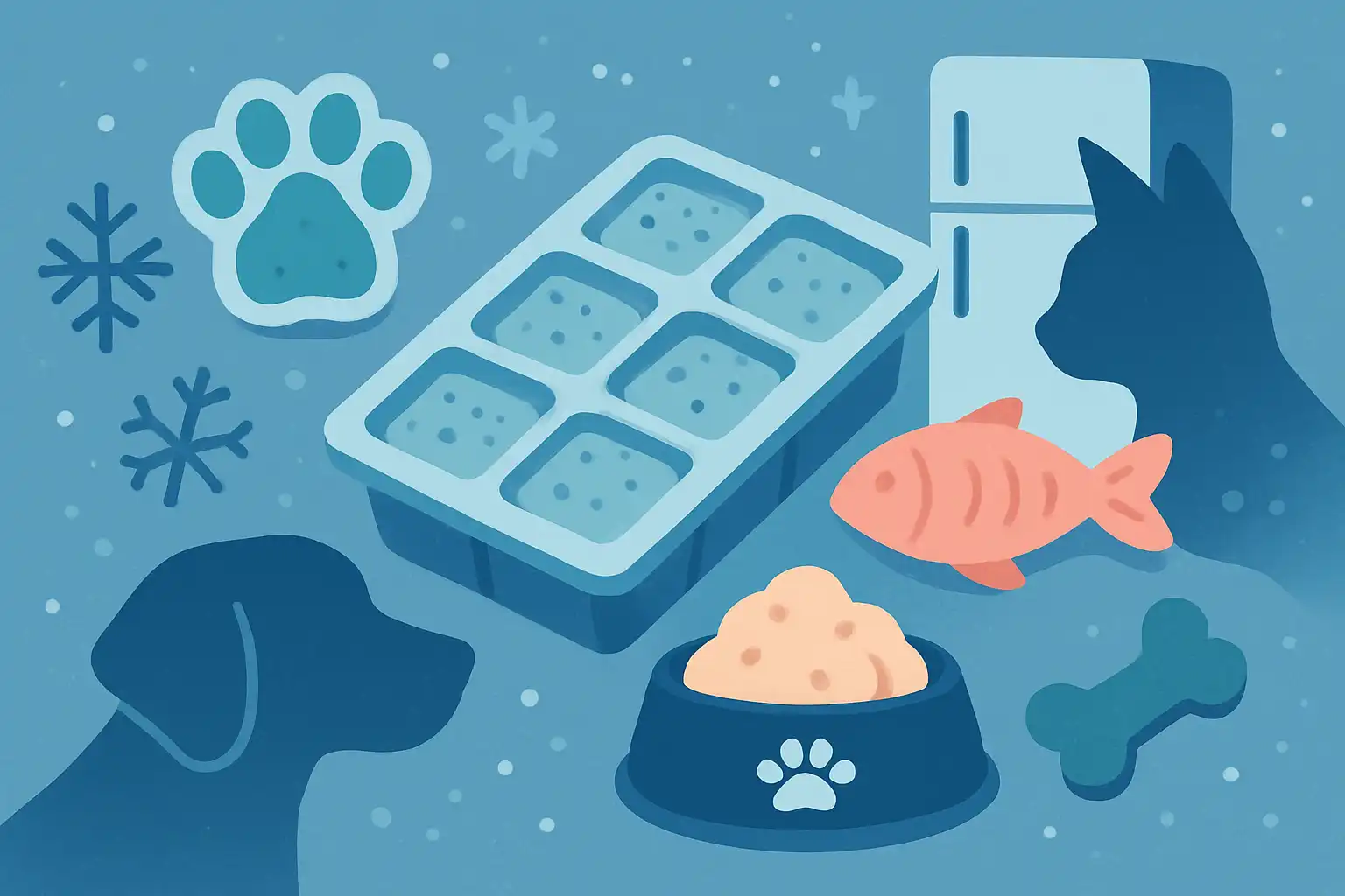 Bevroren snacks voor je huisdier: zo maak en bewaar je gezonde traktaties voor hond en kat