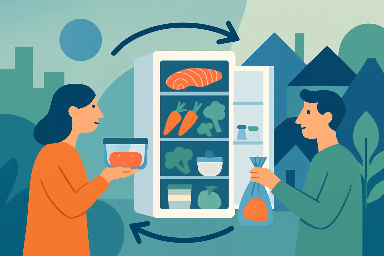 Buur-vriezer: zo deel je vriesruimte met je buurt en bespaar je geld en voedsel