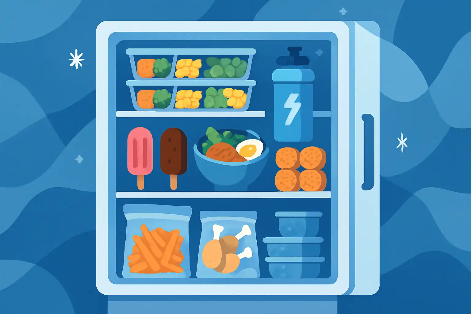 De vriezer van de sporter: herstelmaaltijden, snacks en slimme porties voor optimale prestaties