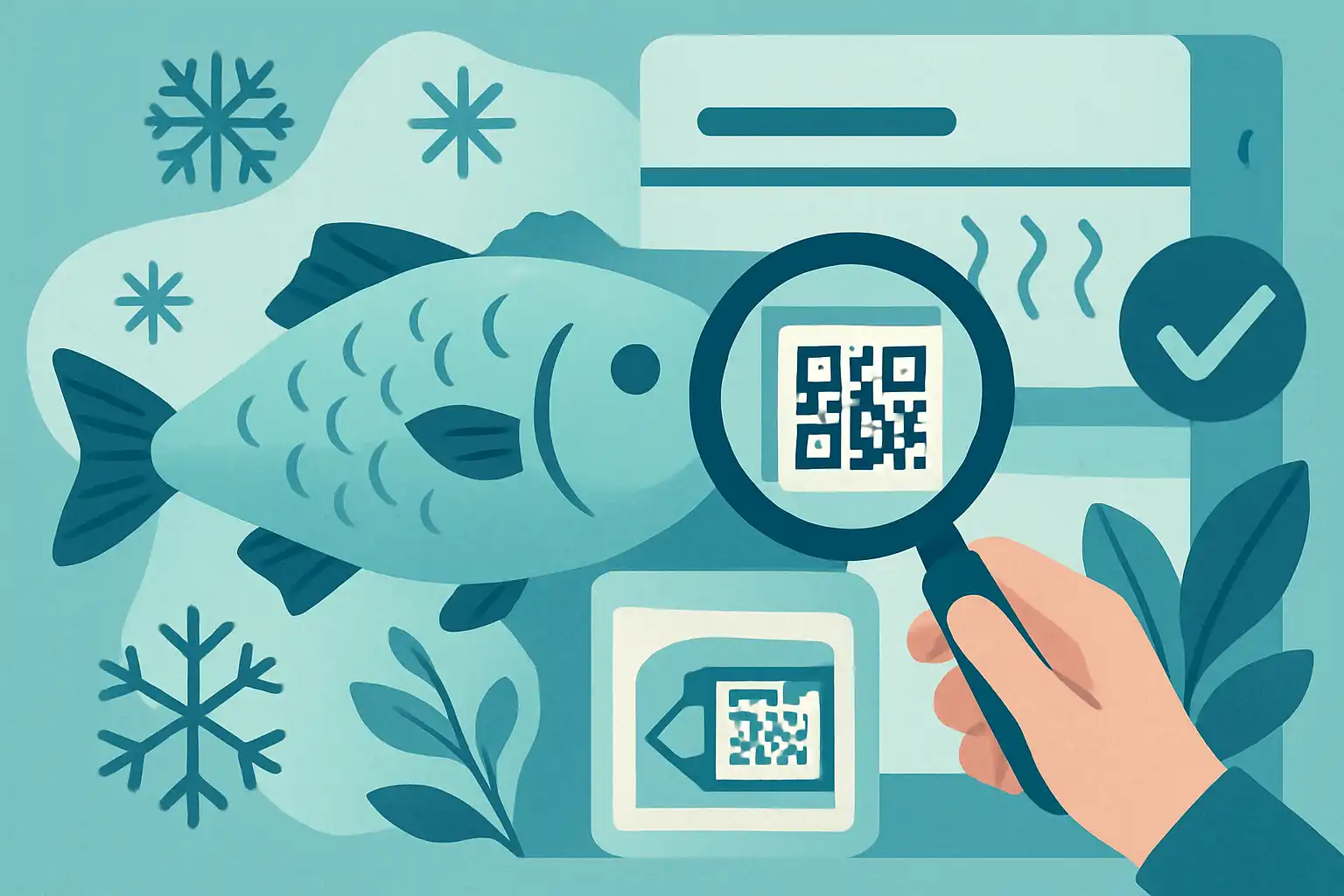 Kun je bevroren vis vertrouwen? zo ontdek je duurzame en traceerbare vrieswaren met één scan