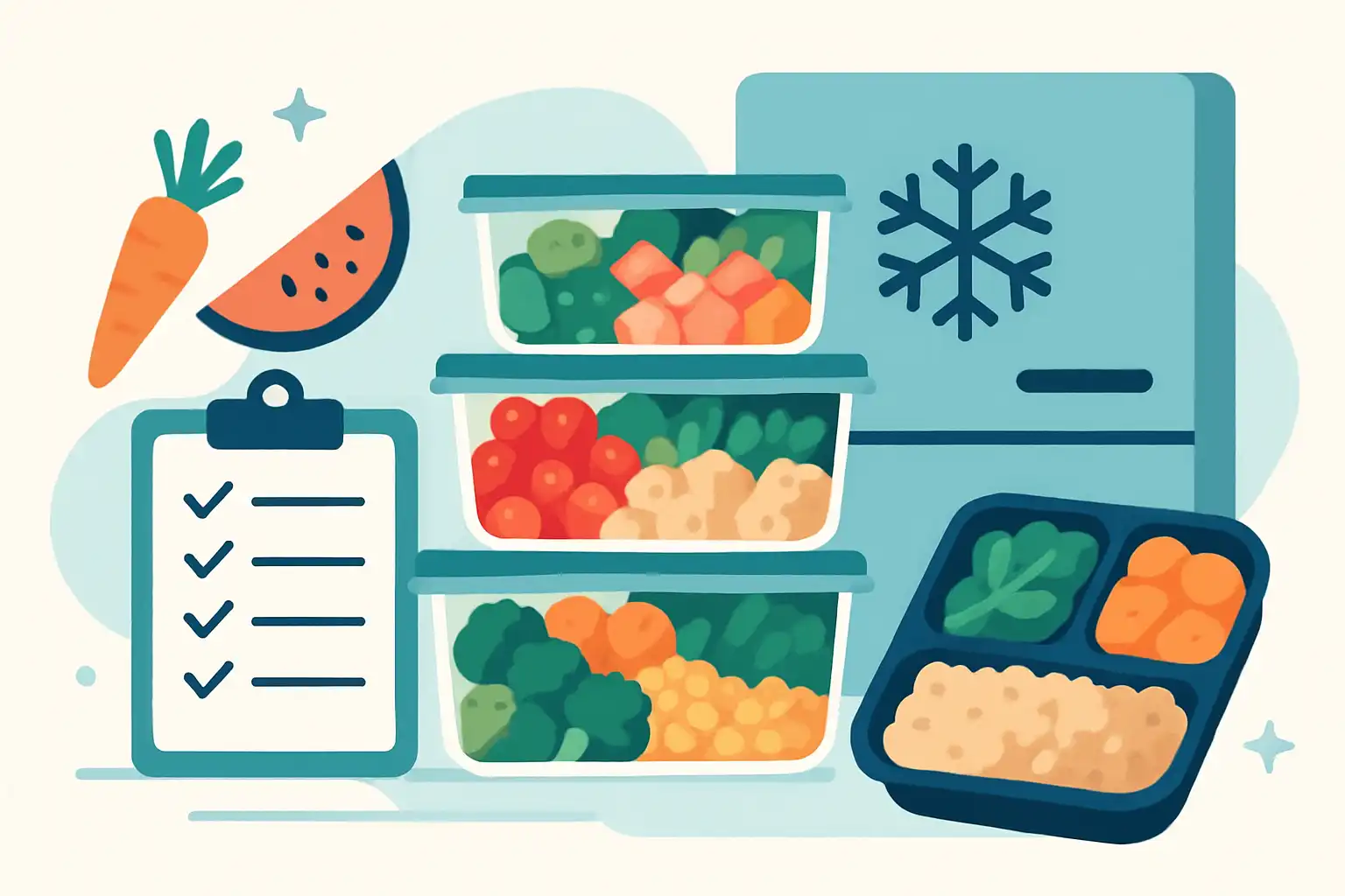 Meal prep en invriezen: zo organiseer je wekenlang gezonde maaltijden