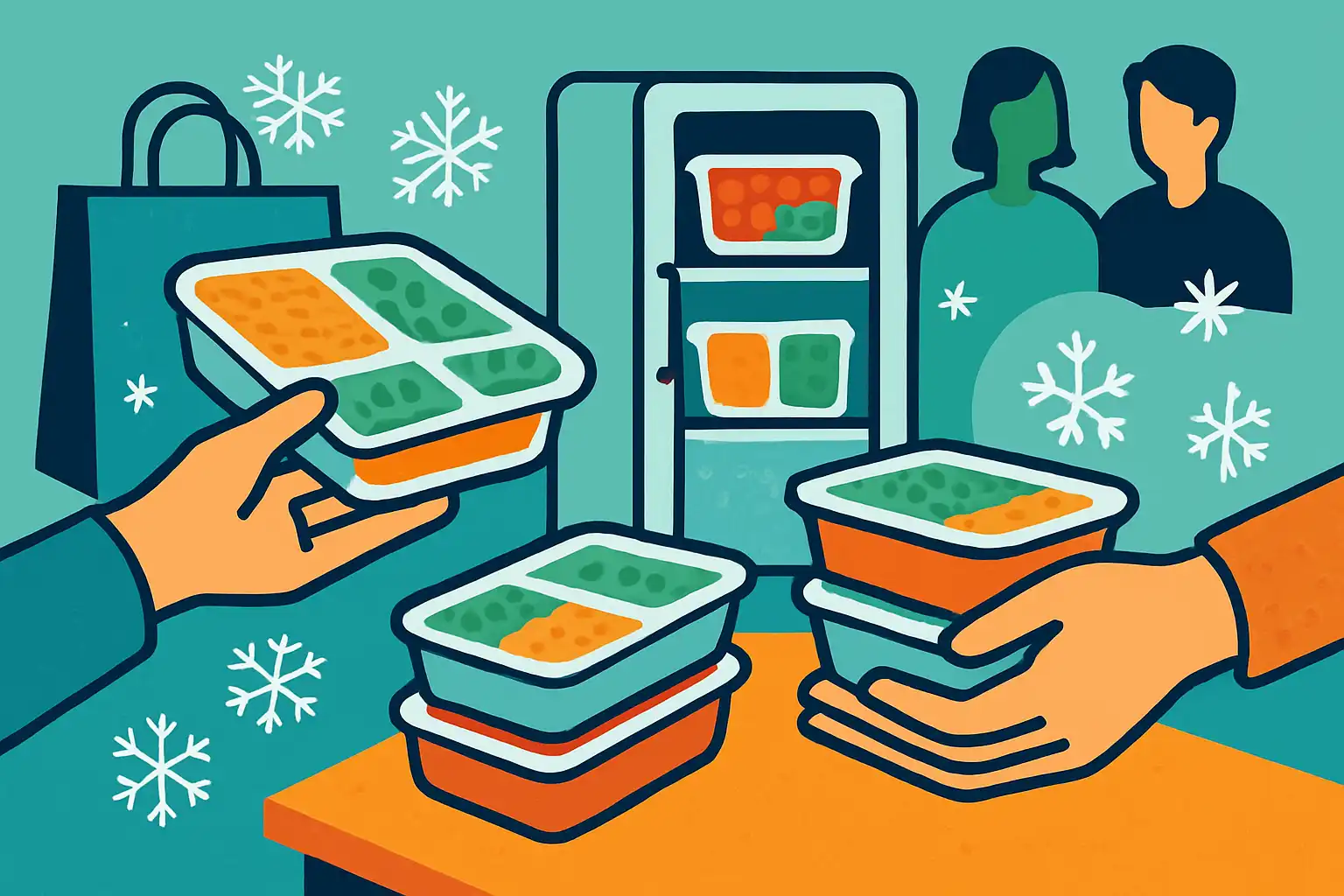 Vriezer-ruil met vrienden: zo organiseer je een ruilavond vol ingevroren maaltijden en bespaar tijd en geld